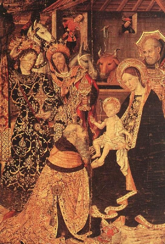 HUGUET, Jaume The Flagellation of Christ dg Spain oil painting art